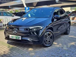 Preto Usado 2021 Mercedes EQA250 AMG line SUV | € 36.990 (Preço justo)