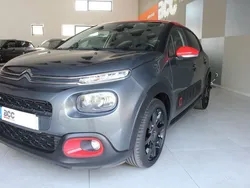 Cinzento Usado 2017 Citroën C3 PureTech Citadino | € 9.990 (Bom preço)