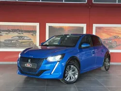 Azul Usado 2021 Peugeot e-208 Style Citadino | € 17.990 (Bom preço)