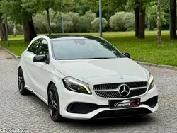 Branco Usado 2016 Mercedes A220 AMG line Citadino | € 21.999
