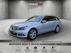 Cinza Usado 2014 Mercedes C200 Avantgarde Carrinha | € 9.450 (Super Preço)