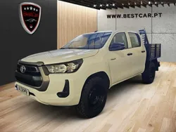 Branco Usado 2021 Toyota HiLux Pickup | € 37.950 (Preço justo)