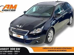 Preto Usado 2017 Peugeot 308 Carrinha | € 11.750 (Preço justo)