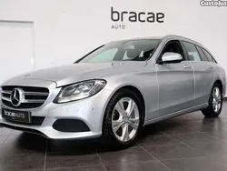 Cinza Usado 2015 Mercedes C200 Avantgarde | € 16.500 (Preço justo)