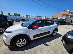 Branco Usado 2020 Citroën C3 PureTech Citadino | € 10.950 (Bom preço)