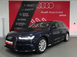 Azul escuro metalizado Usado 2018 Audi A6 Carrinha | € 24.990 (Bom preço)