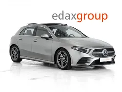 Cinza Usado 2019 Mercedes A180 AMG line | € 25.490 (Preço elevado)