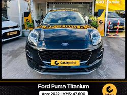 Preto Usado 2022 Ford Puma Gen-E Titanium Citadino | € 21.900 (Caro)
