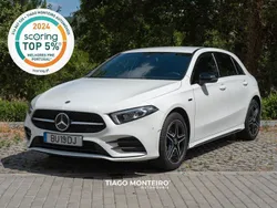 Branco Usado 2021 Mercedes A250 AMG line Plus | € 29.500