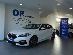 Branco Usado 2021 BMW 116 Sport Line Citadino | € 24.450 (Preço justo)