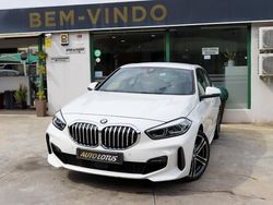 Branco Usado 2021 BMW 116 Sport Line Citadino | € 24.970 (Preço elevado)