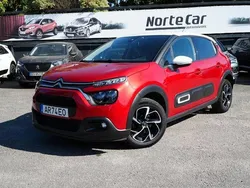 Vermelho Usado 2022 Citroën C3 PureTech Citadino | € 11.900 (Bom preço)