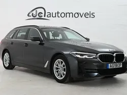 Cinza Usado 2021 BMW 520 Carrinha | € 35.900 (Super Preço)