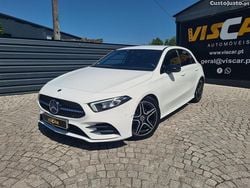 Branco Usado 2022 Mercedes A180 AMG line Citadino | € 28.990 (Preço justo)
