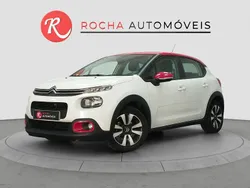 Branco Usado 2020 Citroën C3 PureTech Citadino | € 12.999 (Preço justo)