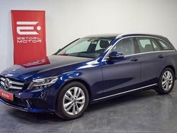 Azul Usado 2020 Mercedes C200 Avantgarde Carrinha | € 28.900 (Preço justo)