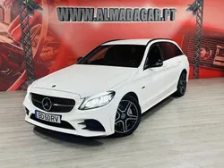 Branco Usado 2020 Mercedes C300e AMG line Carrinha | € 23.900 (Super Preço)