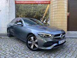 Cinza Usado 2024 Mercedes C300 Avantgarde Sedan | € 51.900 (Super Preço)