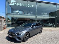 Cinza Usado 2022 Mercedes E300 AMG line Carrinha | € 36.500 (Preço justo)