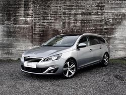 Cinza Usado 2016 Peugeot 308 Allure Carrinha | € 10.500 (Bom preço)