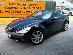 Preto Usado 2004 Mercedes SLK200 Cabrios | € 14.950 (Preço justo)