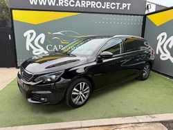 Preto Usado 2019 Peugeot 308 SW Carrinha | € 16.980 (Preço elevado)