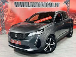 Cinza Usado 2021 Peugeot 3008 GT-line SUV | € 23.900 (Preço justo)