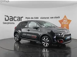Preto Usado 2021 Citroën C3 Citadino | € 11.899 (Bom preço)