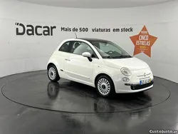 Branco Usado 2008 Fiat 500 Lounge | € 4.500 (Preço justo)