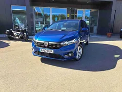 Azul Usado 2021 Dacia Sandero Citadino | € 14.490 (Preço justo)