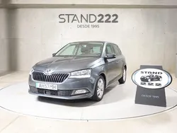 Cinza Usado 2021 Skoda Fabia Ambition | € 15.850 (Preço justo)