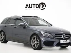 Cinza Usado 2014 Mercedes C220 AMG line Carrinha | € 18.990 (Preço justo)