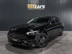 Preto Usado 2022 Mercedes C300e AMG line Carrinha | € 39.900 (Preço justo)