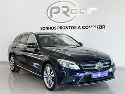 Azul Usado 2021 Mercedes C300e Avantgarde Carrinha | € 34.500 (Preço elevado)