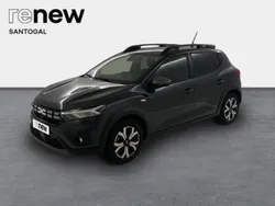 Cinzento Usado 2023 Dacia Sandero Stepway Citadino | € 17.290 (Preço justo)