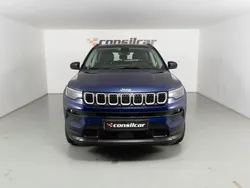 Azul Usado 2021 Jeep Compass SUV | € 24.980 (Preço justo)