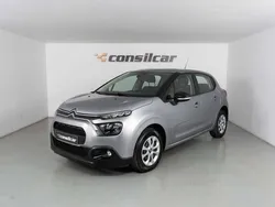 Cinza Usado 2021 Citroën C3 Feel Citadino | € 11.980 (Bom preço)