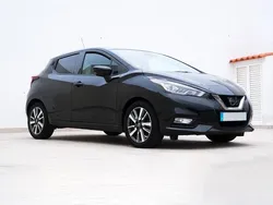 Preto Usado 2018 Nissan Micra Citadino | € 11.900 (Bom preço)