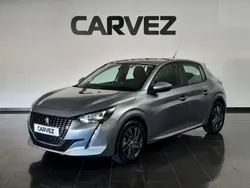 Cinzento Usado 2021 Peugeot 208 Active Citadino | € 14.500 (Preço justo)