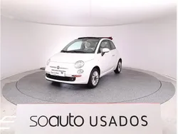 Branco Usado 2015 Fiat 500C Lounge Cabrios | € 8.990 (Super Preço)