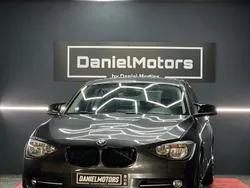 Cinza Usado 2014 BMW 116 Sport Line Citadino | € 13.750