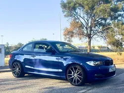 Azul Usado 2009 BMW 120 Coupé Coupé | € 10.950 (Preço justo)