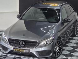 Cinza escuro Usado 2018 Mercedes C220 AMG line Carrinha | € 23.490 (Bom preço)