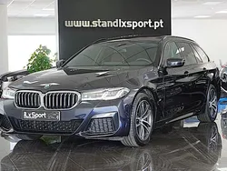 Preto Usado 2021 BMW 530 Performance Carrinha | € 36.490