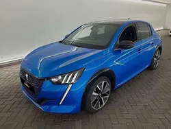 Azul Usado 2021 Peugeot e-208 GT Citadino | € 16.990 (Bom preço)