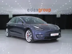 Cinzento Usado 2019 Tesla Model 3 Performance Sedan | € 25.990 (Preço justo)