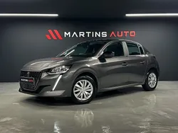 Cinzento Usado 2022 Peugeot 208 Active Citadino | € 15.990 (Preço justo)