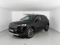Preto Usado 2022 Jeep Compass Limited SUV | € 25.780 (Preço justo)