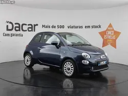 Azul Usado 2020 Fiat 500C Lounge Cabrios | € 11.499 (Preço justo)