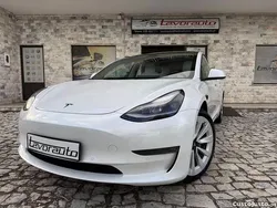 Branco Usado 2021 Tesla Model 3 Long Range AWD Sedan | € 28.500 (Preço justo)